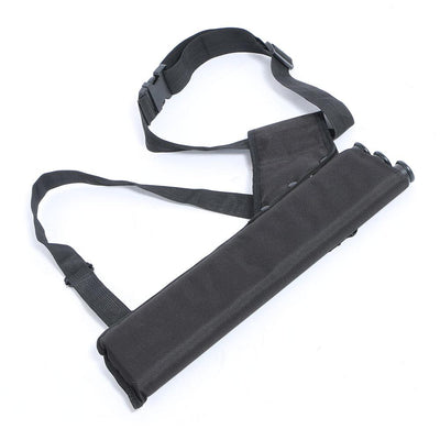 3-Tube Black Waist Quiver