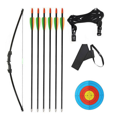 Kids Takedown Bow Arrows Quiver Kit