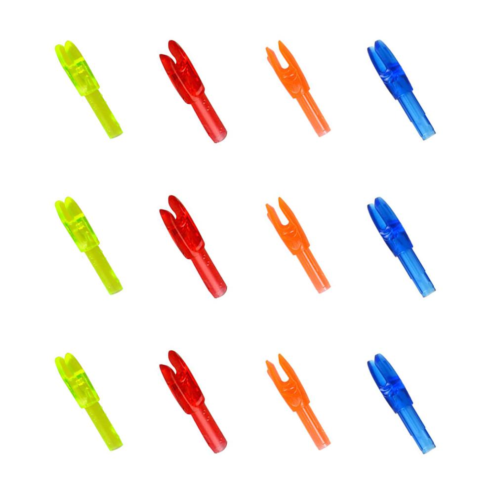 12x 4.2mm Transparent Press-in Nocks