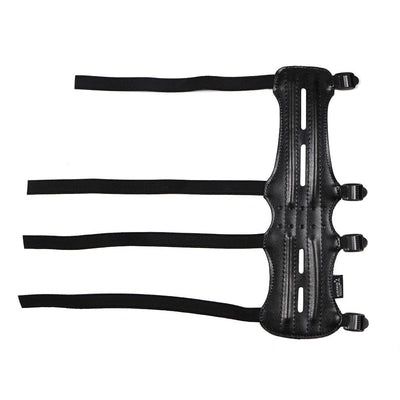 4-strap Leather Armguard