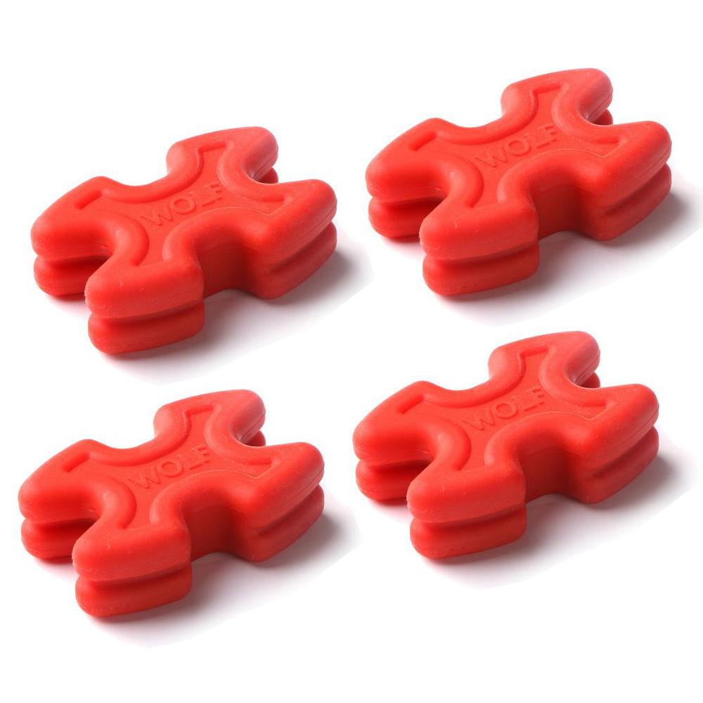 4x Rubber Bow Limb Saver Dampener Stabilizers