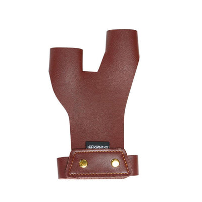 Brown Archery Hand Finger Guard
