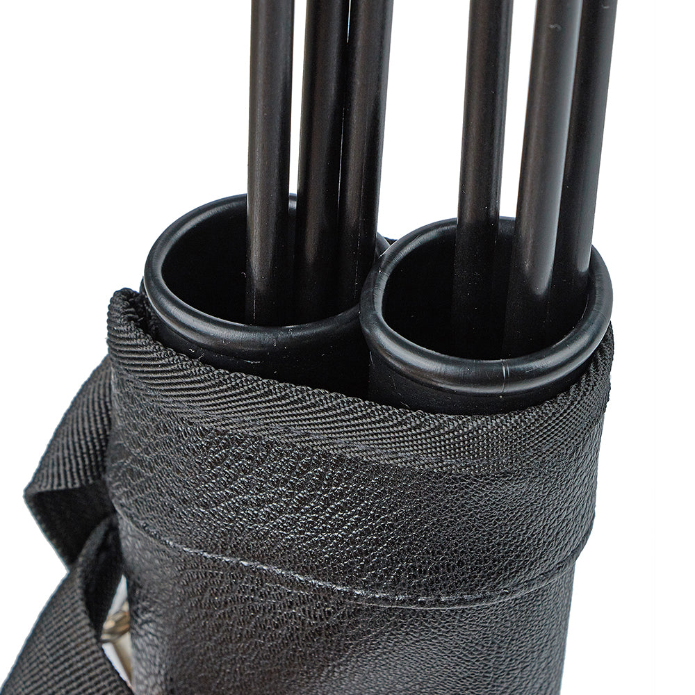 Black Double-Tube Back Arrow Quiver Archery