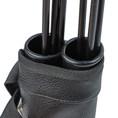 Black Double-Tube Back Arrow Quiver Archery