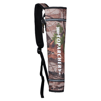Camouflage 19" Kids Youth Body Back Waist Archery Arrow Quiver