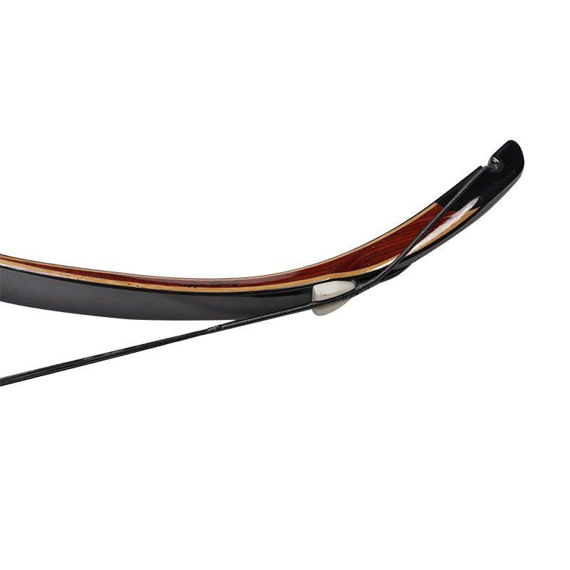 52" AF Archery Short Siyah Laminated Traditional Bow