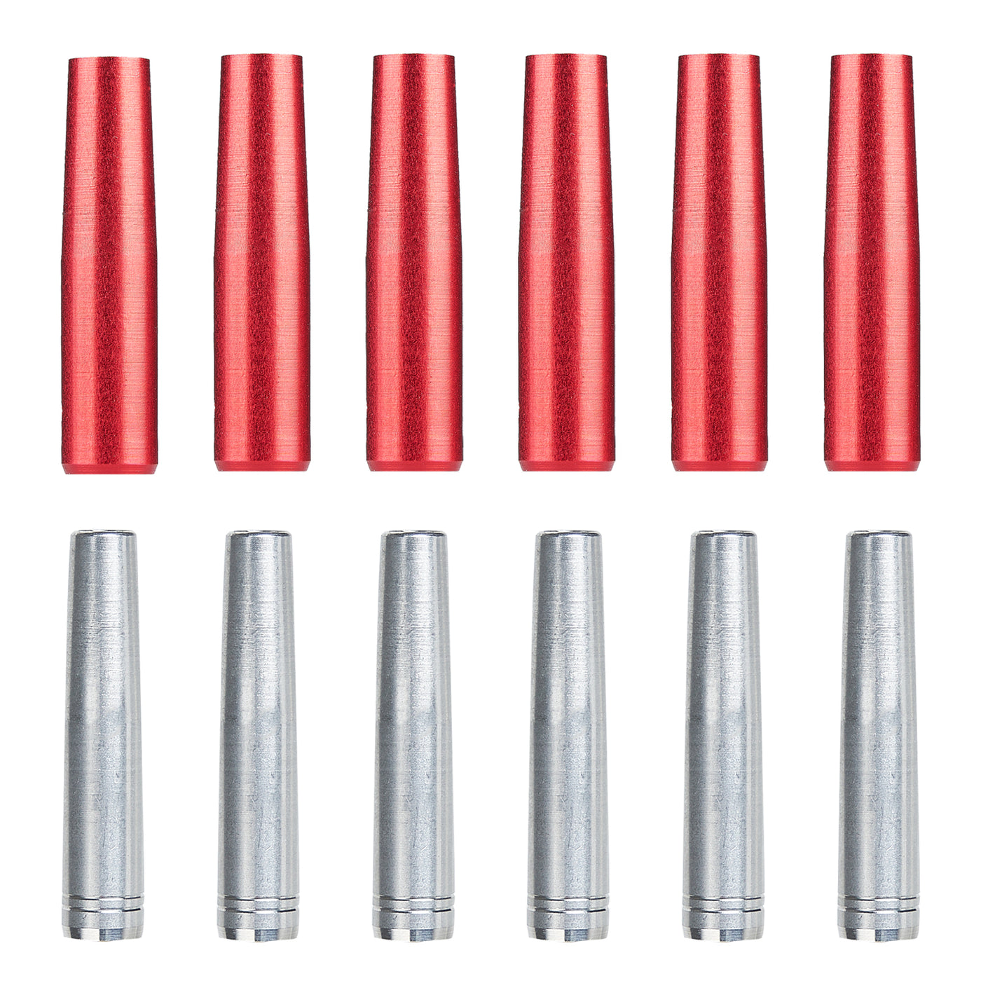 12x Aluminum 8mm Insert Adapters