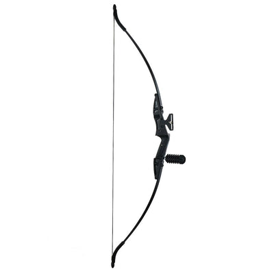 30lbs Dark Down Recurve Limb Takedown Bow with 12x Fiberglass Arrows Stabilizer Sight Finger Tab