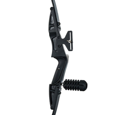 30lbs Dark Down Recurve Limb Takedown Bow with 12x Fiberglass Arrows Stabilizer Sight Finger Tab