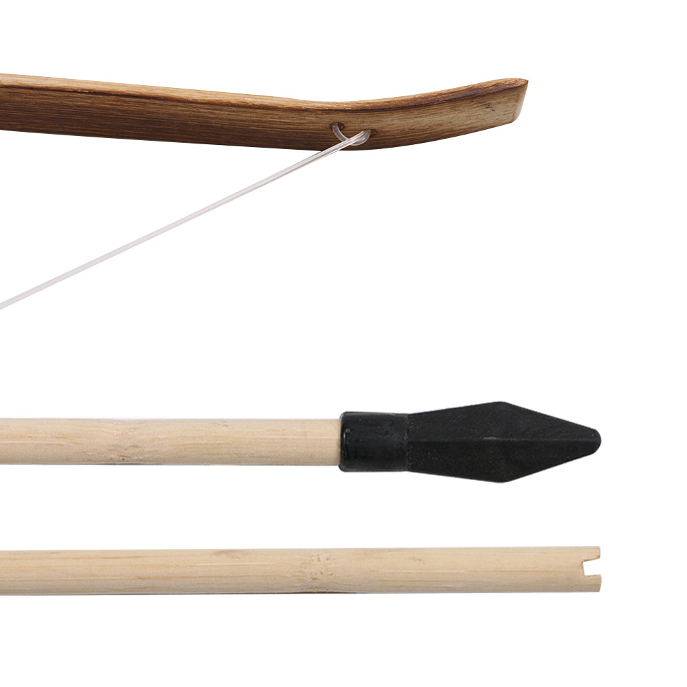 2 Packs 39" Kids Wood Bamboo Bows Arrows Kits