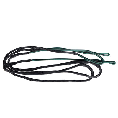 16-strand Black/Green Dacron Bowstring
