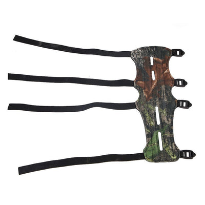 Camouflage 3-strap Armguard with Vent Holes