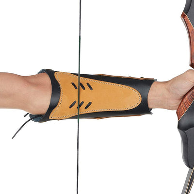 Huntingdoor Master Armguard PU Leather Facade For Traditional Hunting Archery Recurve Bow