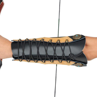 Huntingdoor Master Armguard PU Leather Facade For Traditional Hunting Archery Recurve Bow