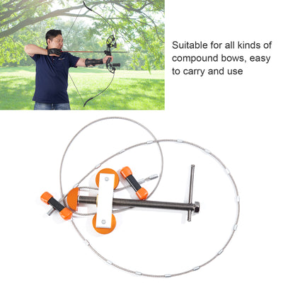 TopArchery Portable Bow Press Archery Compound Bow Quad Limb Brackets  Maintenance Repair for Tuning Hunting Shooting