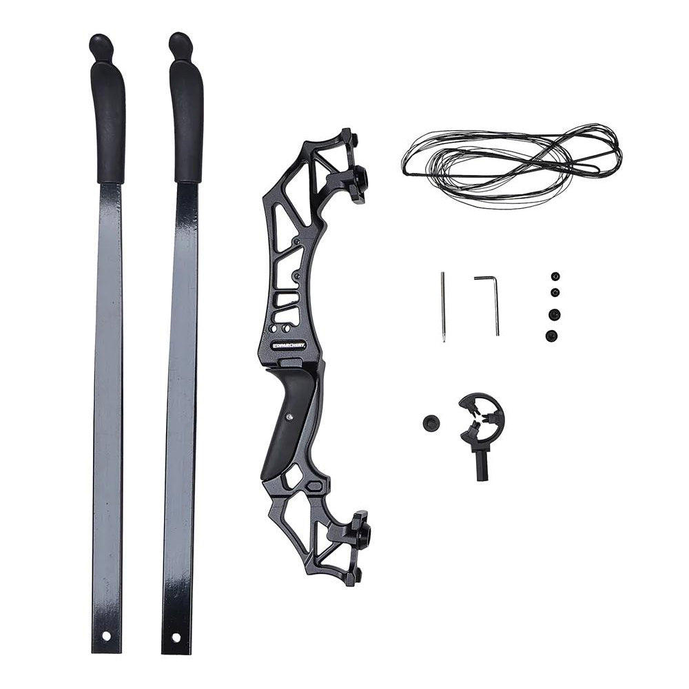 20-55lb Archery Takedown Recurve Bow Kit 51 Right Hand Adult 12x Arro –