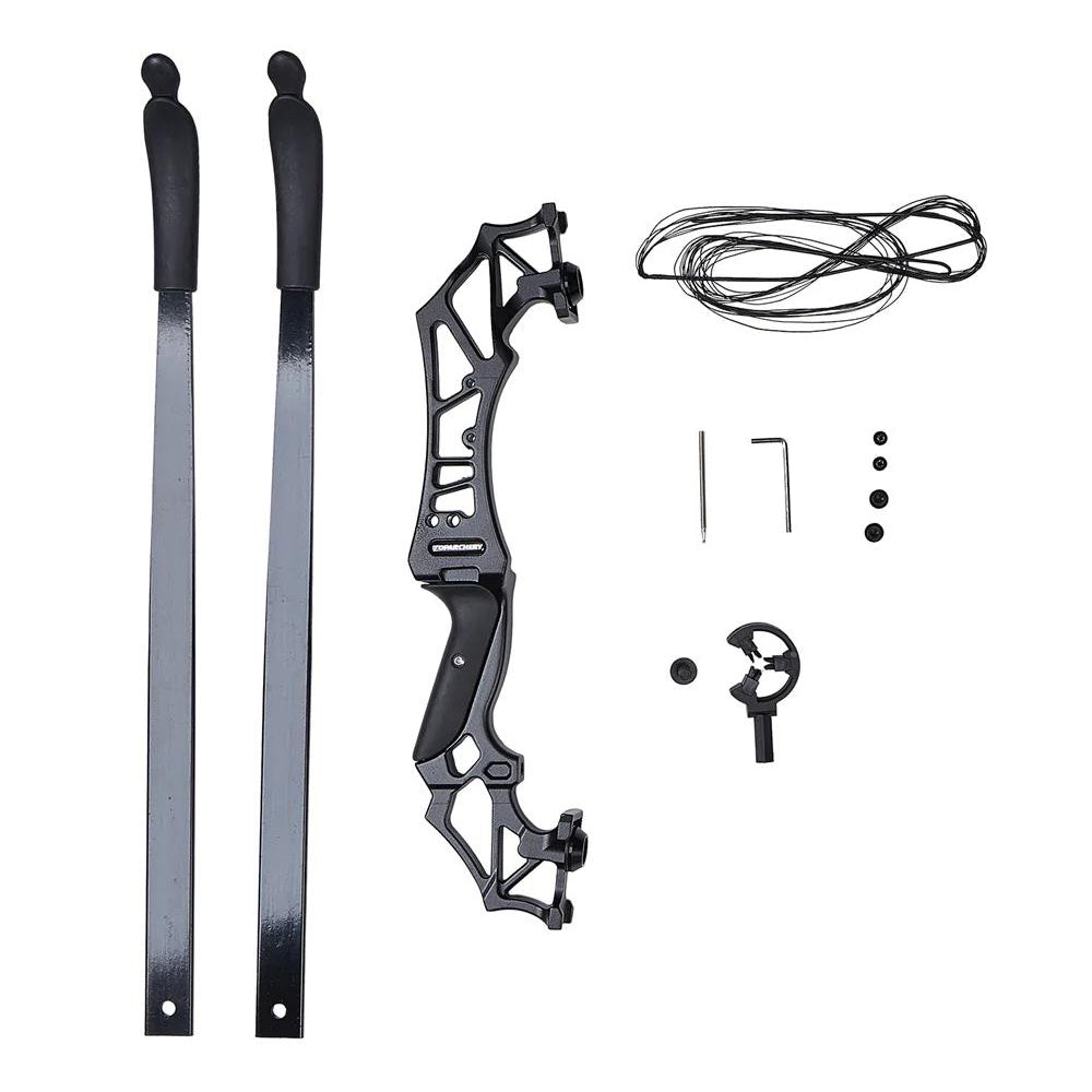 20-55lb Archery Takedown Recurve Bow Kit 51" Right Hand Adult 12x Arrows Hunting TopArchery Flying Eagle