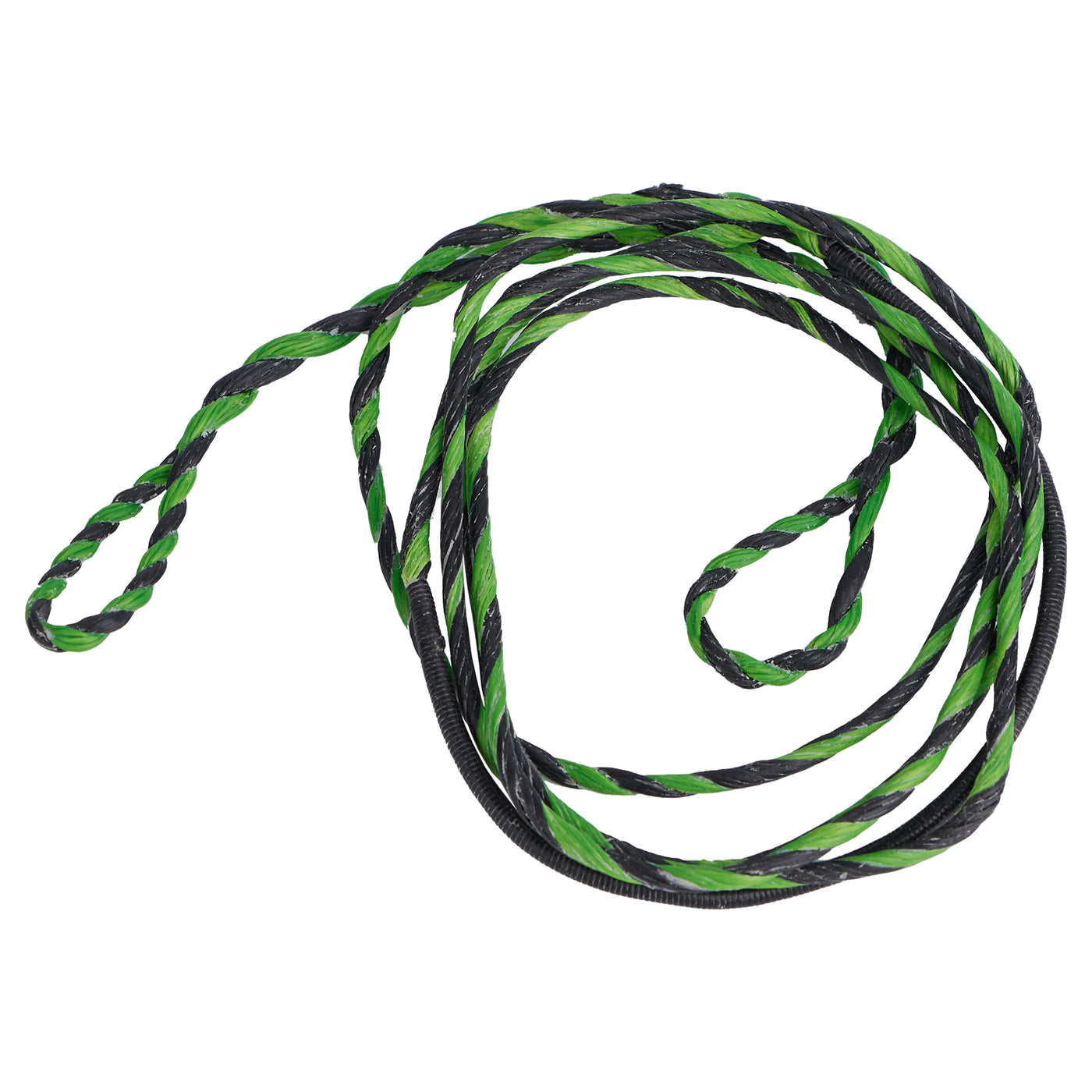 53/57 Flemish Twist Bowstring For Takedown Hunting Bow Green/Red/Yel –