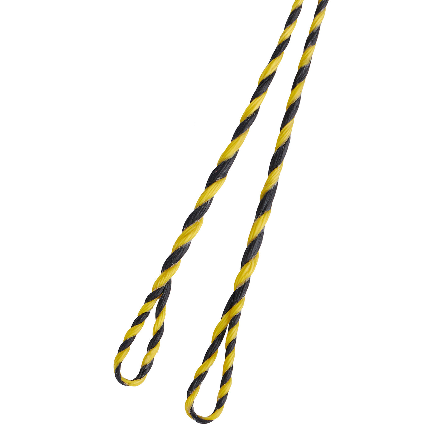 53"/57" Black/Yellow Flemish Twist Bowstring For Takedown Hunting Bow