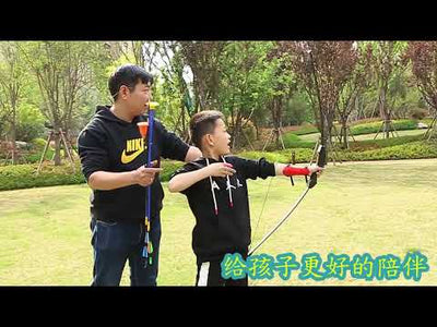 Kids Takedown Bow Sucker Arrows Kit Archery 15lbs