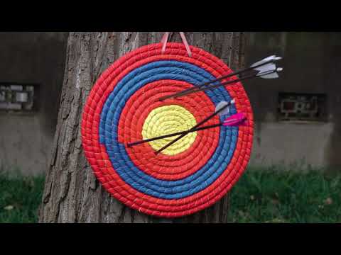 20" 5 Layer Straw Target