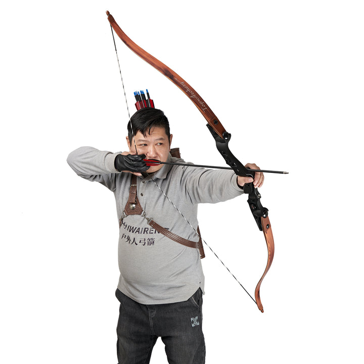 TOPARCHERY ILF Recurve Bow Limbs - 20-40lbs Replacement Limbs For 66-68 Inch Takedown Bows