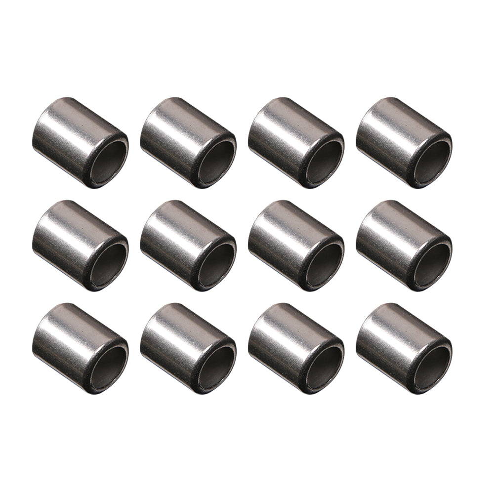 12x Pierce Nock Collar Explosion Proof Ring Metal ID 7.6mm Gold/Silver/Red