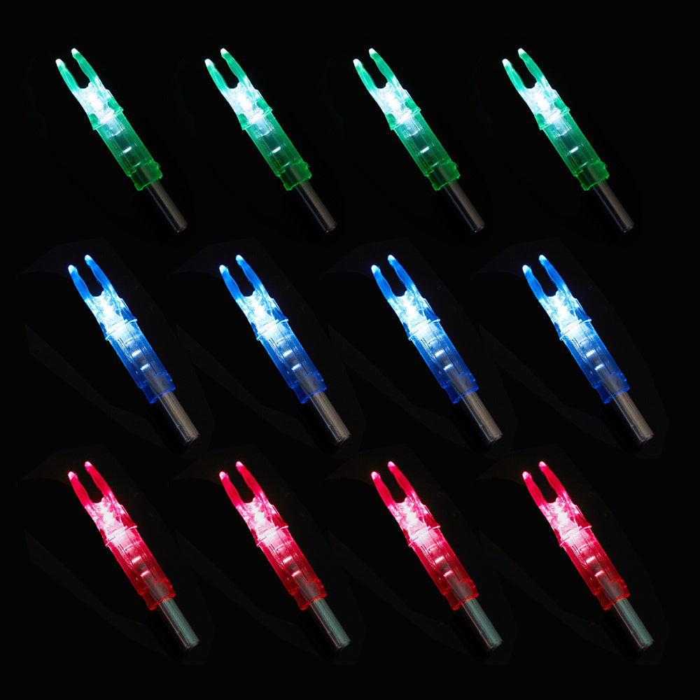 12x 6.2mm Lighted Nocks