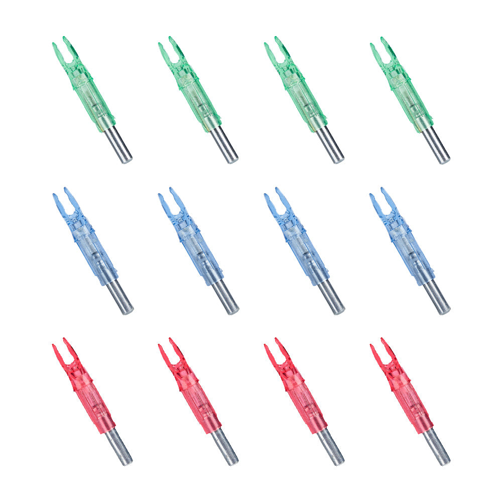 12x 6.2mm Lighted Nocks
