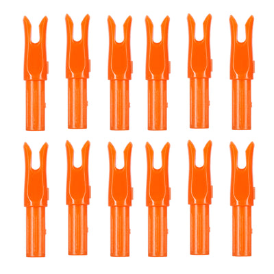 12x 6.2mm Press-in Nocks Fast Shooting