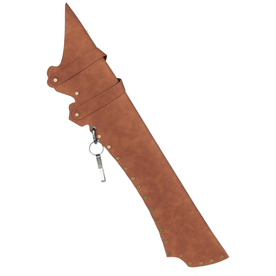 Brown PU Leather Archery Waist Quiver Brown
