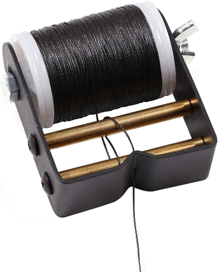 Huntingdoor Archery Bowstring Serving Thread Jig Cable Winder with 120 yard/110m Thread Wax