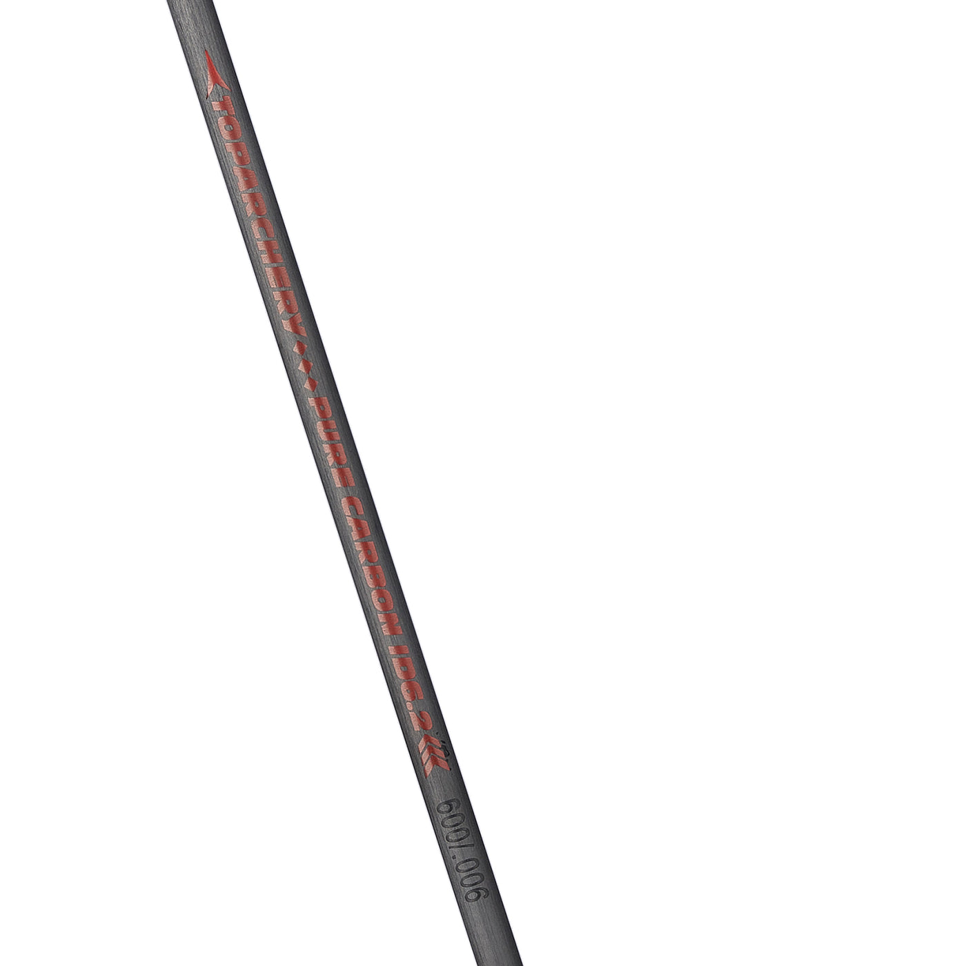 TopArchery 31" ID 6.2mm Straightness 0.006 Pure Carbon Archery Arrows Shafts Black Spine 300/350/400/500/600