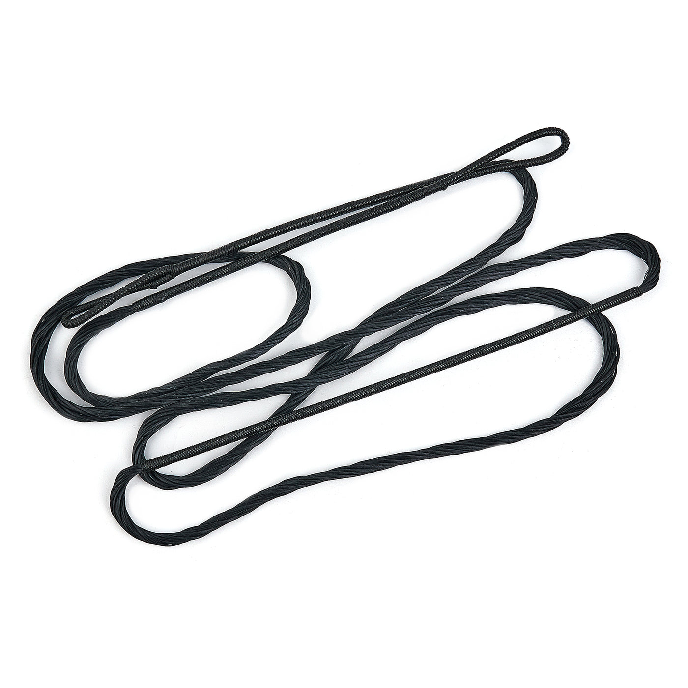 53"/135cm 14-strand Black Dacron Bowstring For Recurve Takedown Archery Bow