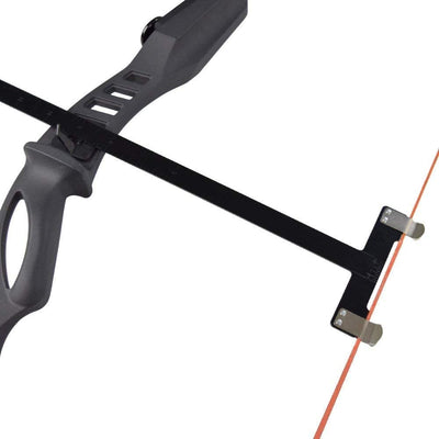 Huntingdoor Nocking Points Pliers Set Bowstring Nocking Point Buckle Clip T Bow Square Ruler For Recurve Takedown Bow