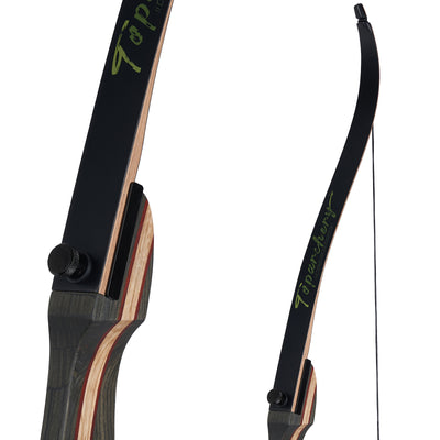 Goblin 62" TopArchery Takedown Recurve Bow Archery for Hunting Targeting Shooting Adults & Youth Wood Riser Laminated 20-50lbs