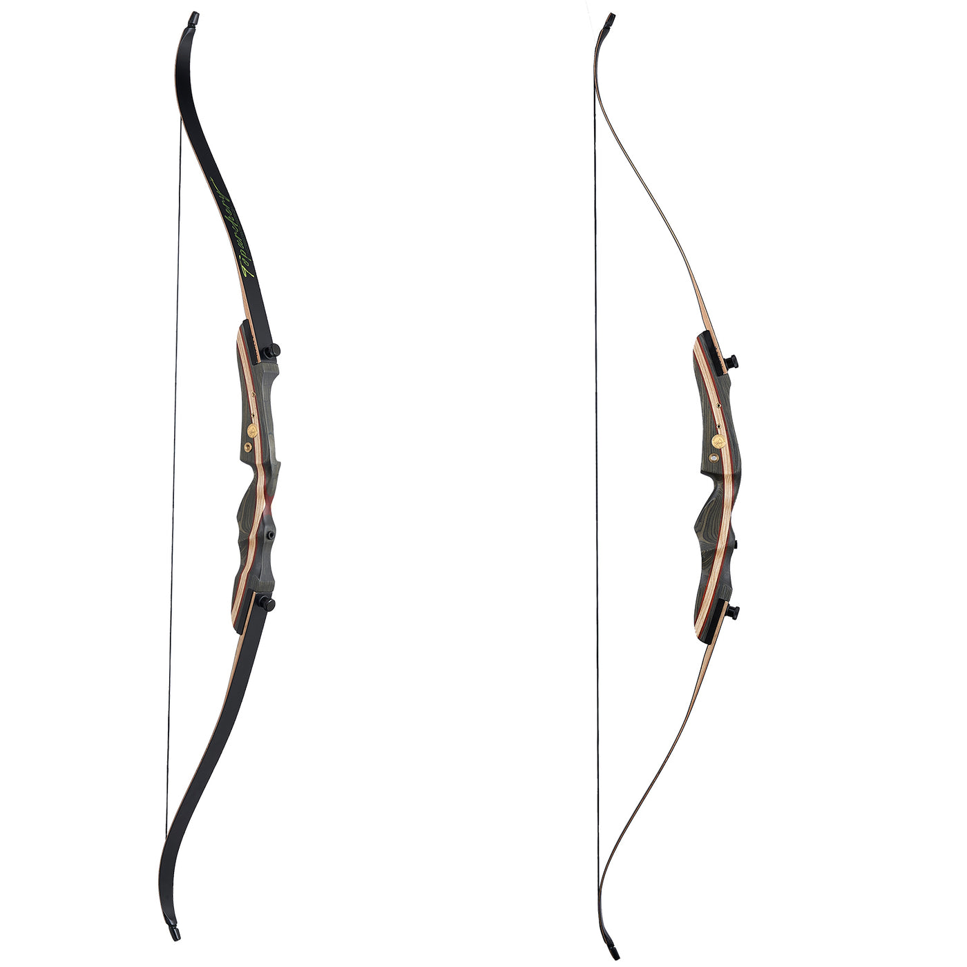 Goblin 62" TopArchery Takedown Recurve Bow Archery for Hunting Targeting Shooting Adults & Youth Wood Riser Laminated 20-50lbs