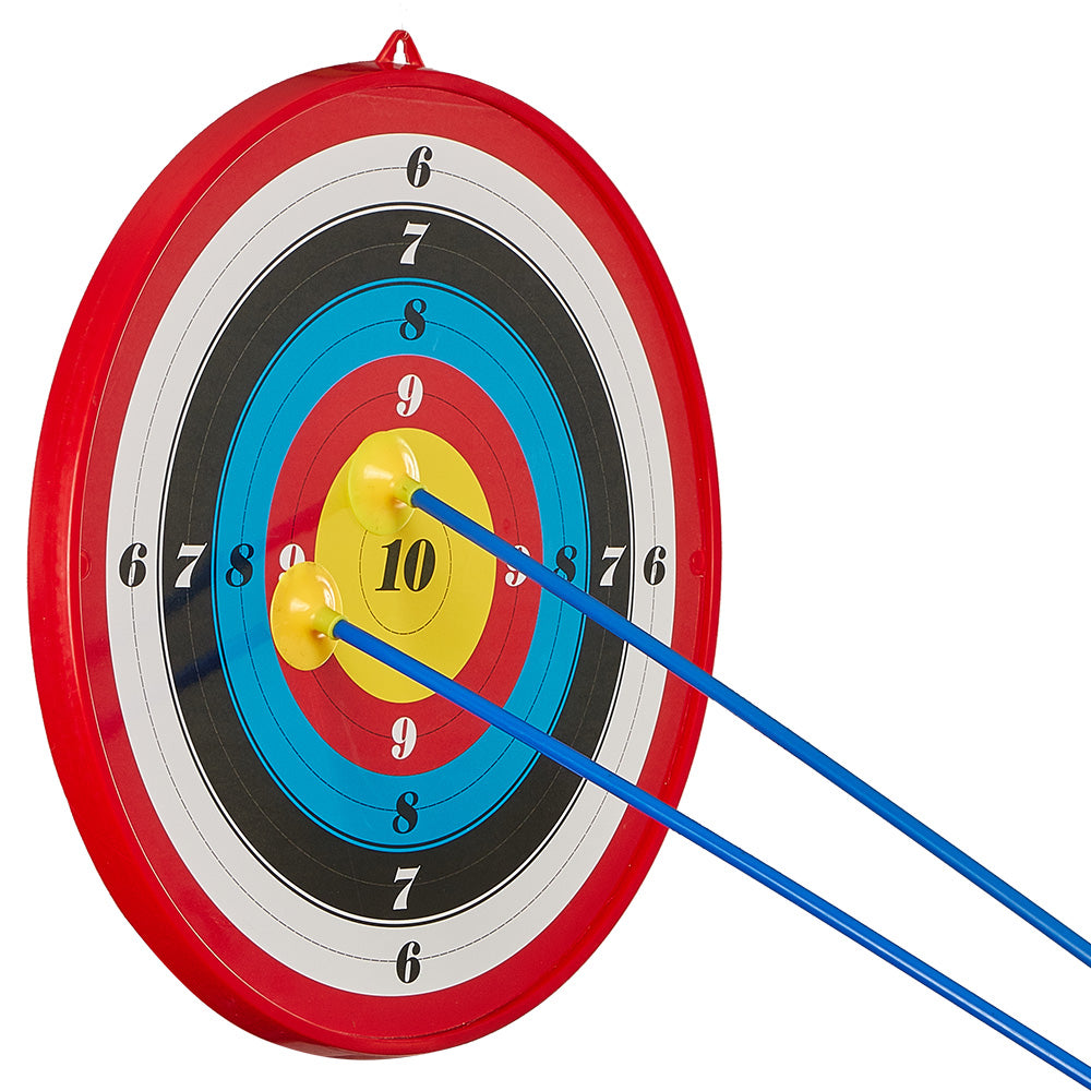 Kids Plastic Colorful 41x41cm Sucker Target Concentric Circles