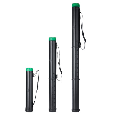 50/82/110cm Black Telescopic Archery Back Arrow Tube