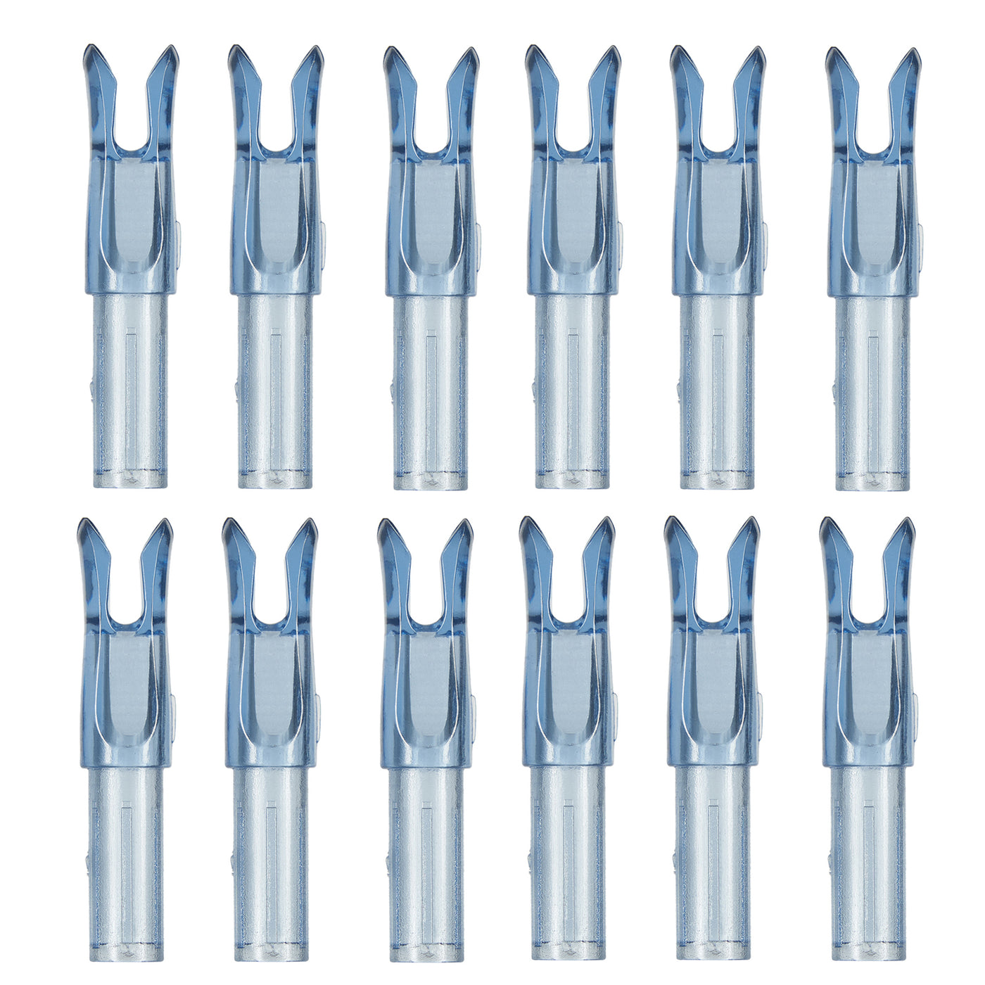 12x 6.2mm Press-in Nocks Fast Shooting