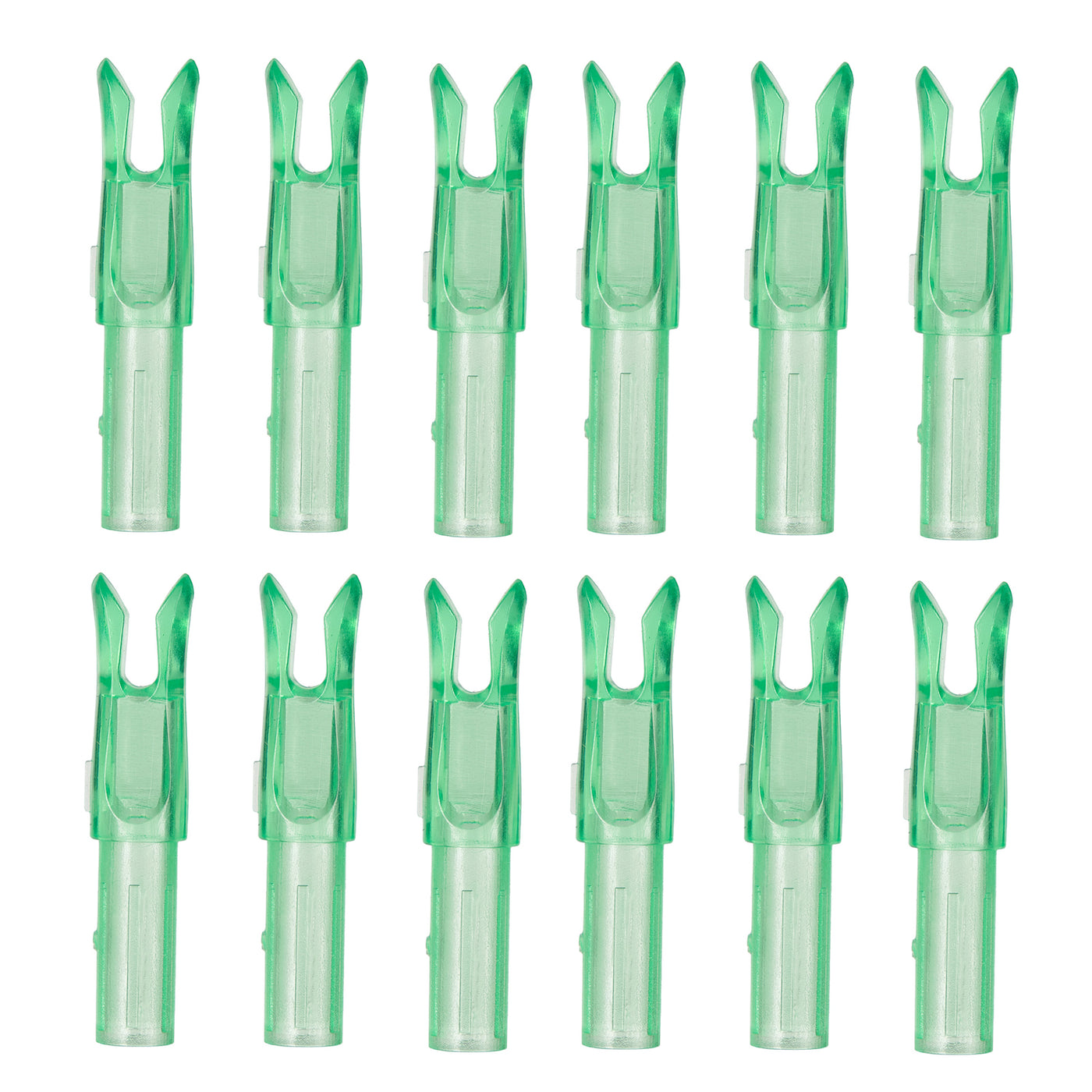 12x 6.2mm Press-in Nocks Fast Shooting