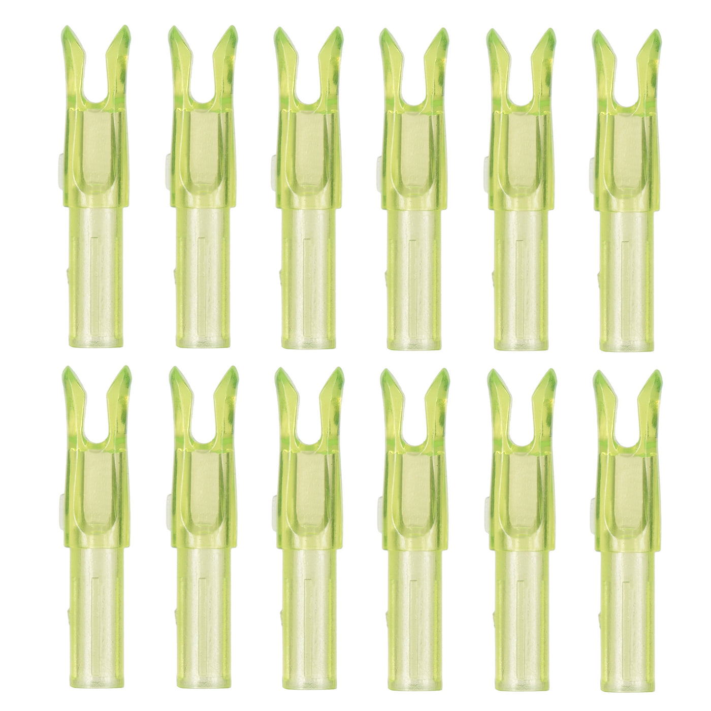 12x 6.2mm Press-in Nocks Fast Shooting