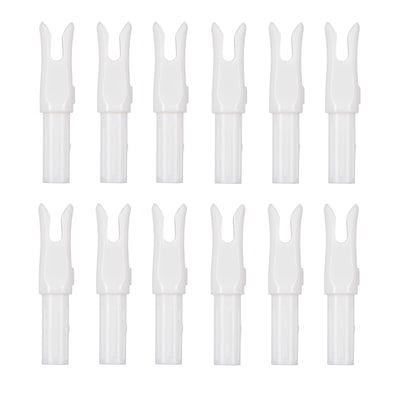 12x 6.2mm Press-in Nocks Fast Shooting