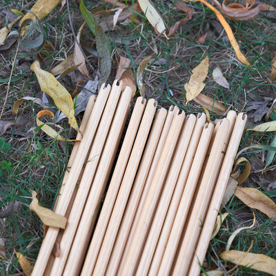 24x 32" Wooden Arrow Shafts Traditional Archery